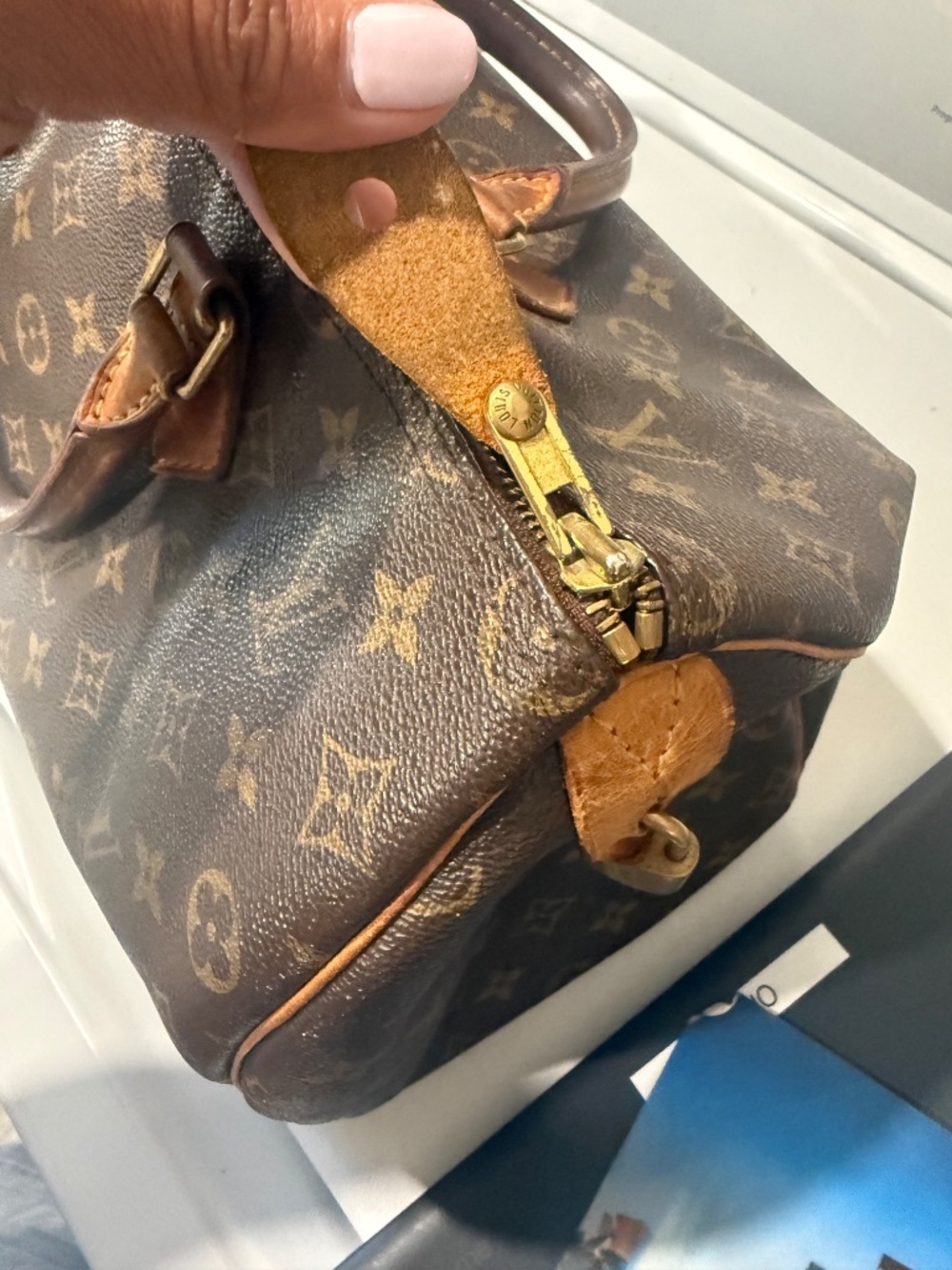 Louis Vuitton speedy 35 - Picture 12 of 12